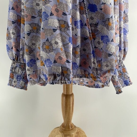 𝅺mellowday floral shirt blouse high low tunic stretch waist sz 2X plus size NWT - Picture 3 of 10